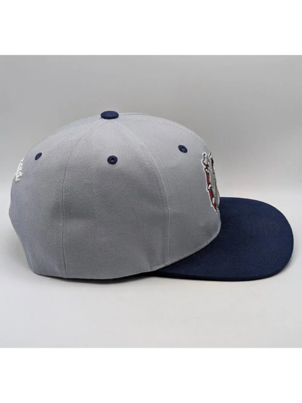 Gonzaga Bulldogs Hat Snapback Trucker Zephyr Blue Gray NCAA University Cap Flat